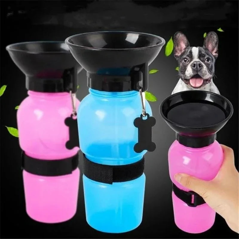 Portable Pet Water Bottle for Walks & Travel – Vylo™