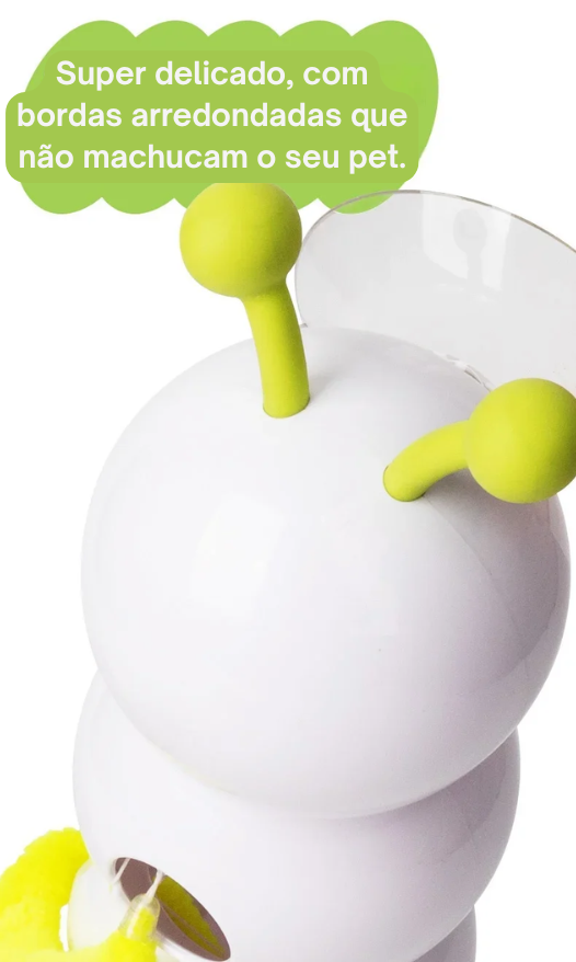 Interactive Motion-Activated Worm Toy for Cats – SnapBurrow™