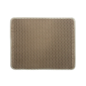 Cat Litter Trapping Mat with Double-Layer Waterproof Design – Trapzy™