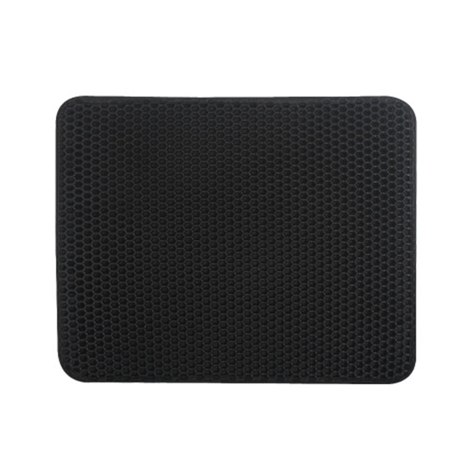 Cat Litter Trapping Mat with Double-Layer Waterproof Design – Trapzy™