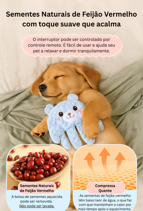 Hand-Shaped Calming Pet Pillow with Warming Function – Palmora™