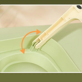 Elevated Double Pet Bowl with Neck Support for Dogs & Cats – Bevoo™