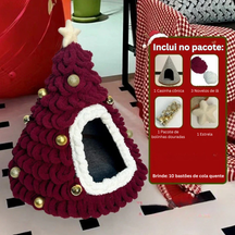 Christmas Tree Pet Cave Bed DIY Decorating Kit – MerryNook™