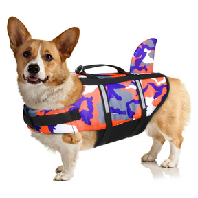 Pet Life Jacket with Handle for Dogs & Cats – SwimGuard™