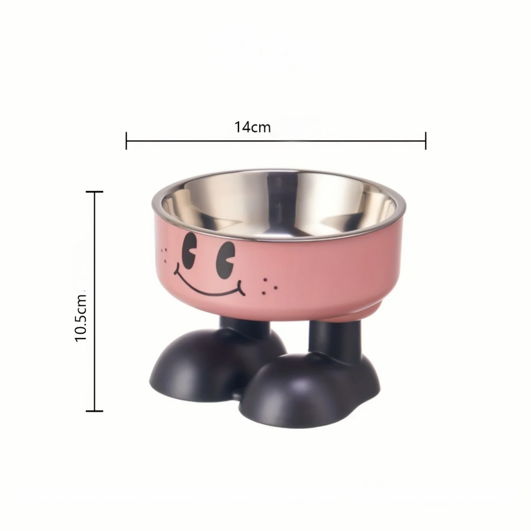 Elevated Stainless Steel Pet Bowl with Non-Slip Stand – Raiselle™
