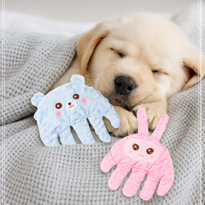Hand-Shaped Calming Pet Pillow with Warming Function – Palmora™
