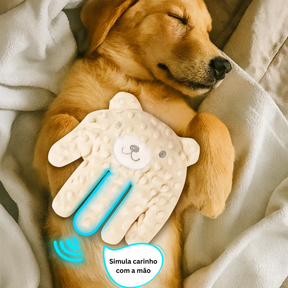 Hand-Shaped Calming Pet Pillow with Warming Function – Palmora™