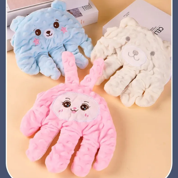 Hand-Shaped Calming Pet Pillow with Warming Function – Palmora™