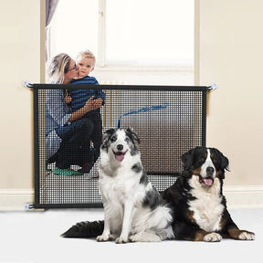 Portable Foldable Pet Safety Gate for Dogs & Cats – Wardex™