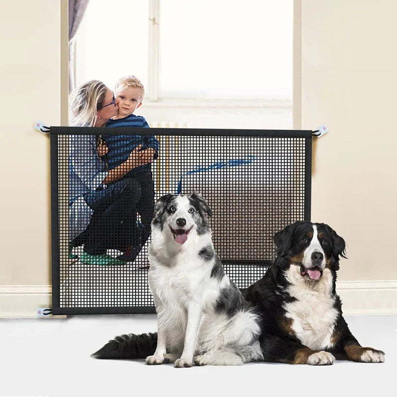 Portable Foldable Pet Safety Gate for Dogs & Cats – Wardex™