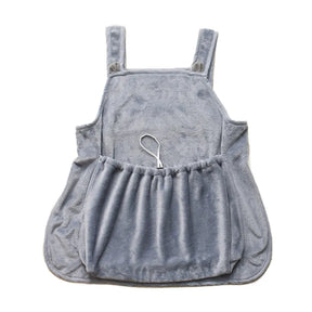 Front-Carry Pet Sleeping Bag Apron with Paw Holes – WrapNest™