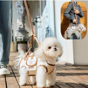 Elevated Crossbody Pet Carrier Backpack with Removable Strap – Voltra™