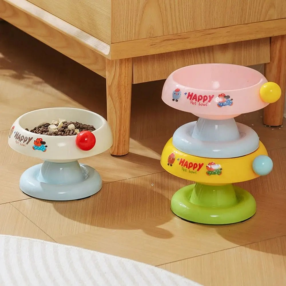 Elevated Pet Bowl for Dogs & Cats with Stainless Steel Insert – Nooka™