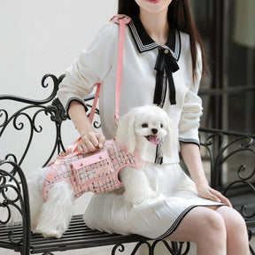 Elevated Sling Backpack Pet Carrier for Dogs & Cats – Zephira™