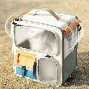 Rolling Pet Travel Carrier Case for Dogs & Cats – Oxford Fabric – Dravo™