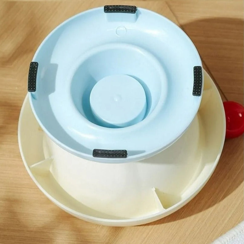Elevated Pet Bowl for Dogs & Cats with Stainless Steel Insert – Nooka™