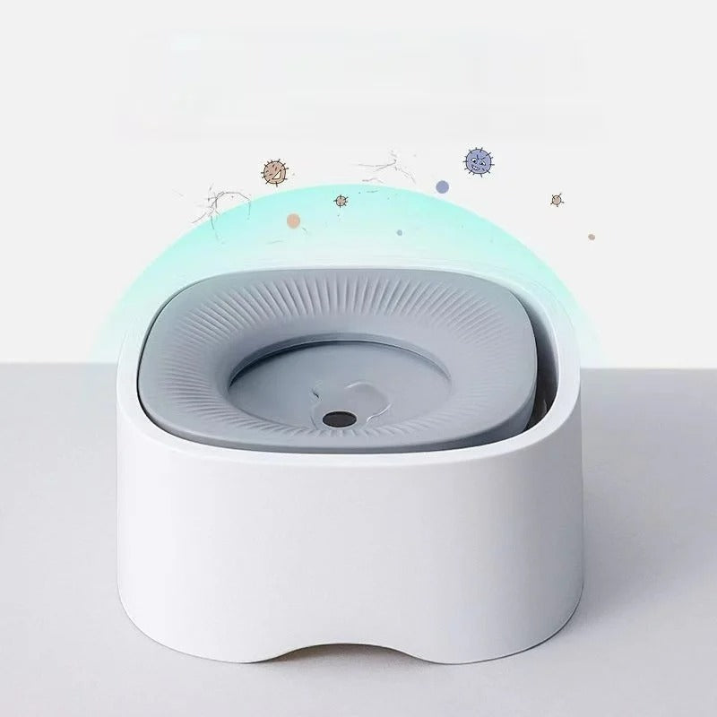 Floating Anti-Splash Pet Bowl – No-Spill Water Dish – Floatie™