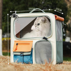 Rolling Pet Travel Carrier Case for Dogs & Cats – Oxford Fabric – Dravo™