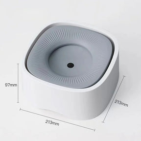 Floating Anti-Splash Pet Bowl – No-Spill Water Dish – Floatie™