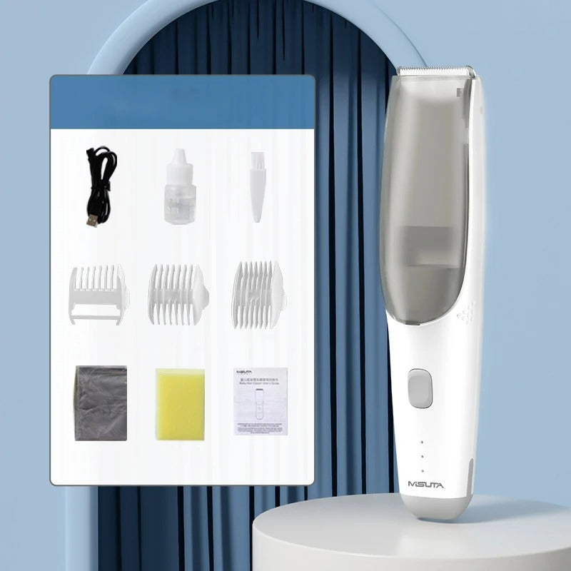 2-in-1 Pet Hair Clipper & Vacuum Grooming Kit for Dogs & Cats – TrimVac™