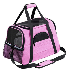 Waterproof Pet Carrier Bag with Ventilated Mesh Windows – Bexly™