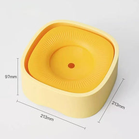 Floating Anti-Splash Pet Bowl – No-Spill Water Dish – Floatie™