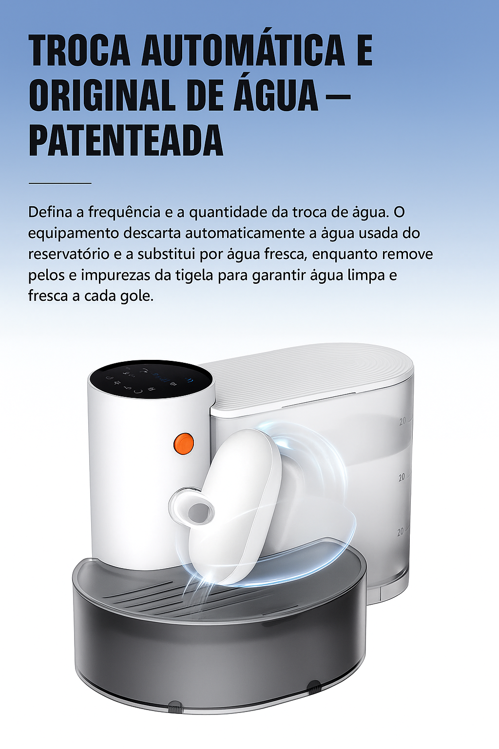 Automatic Pet Water Fountain with Smart Recharge – Flowvia™