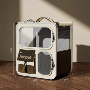 Rolling Pet Travel Carrier Case for Dogs & Cats – Oxford Fabric – Dravo™