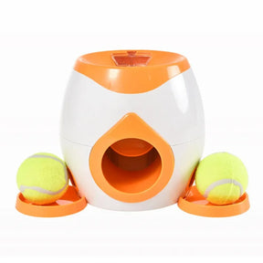 Automatic Ball Launcher & Treat-Dispensing Pet Toy – Flingo™