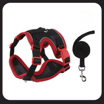 Reflective Nylon Dog Collar & Leash Set for Small to Large Dogs – Duskra™