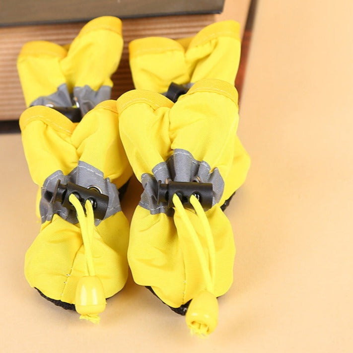 Waterproof Adjustable Pet Socks with Non-Slip Soles – Sockwick™