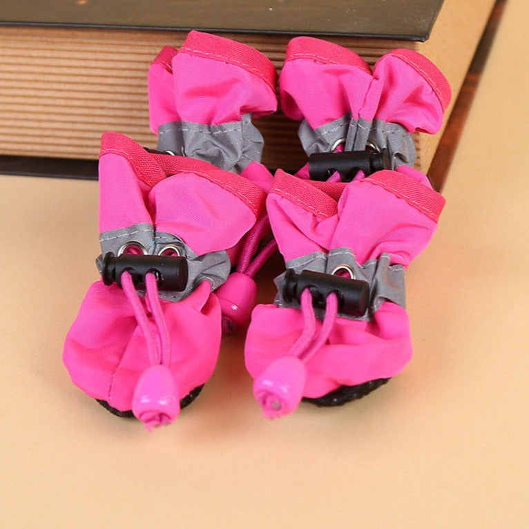 Waterproof Adjustable Pet Socks with Non-Slip Soles – Sockwick™